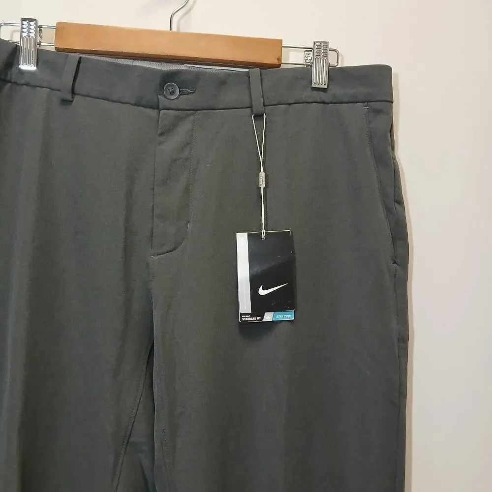 Nike golf mens pants 35×32 gray standard fit